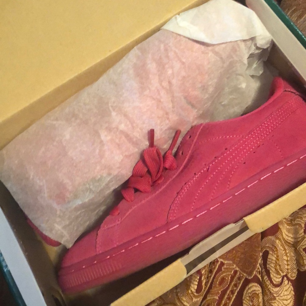 “PUMA” Suede Iced Fluo Jr